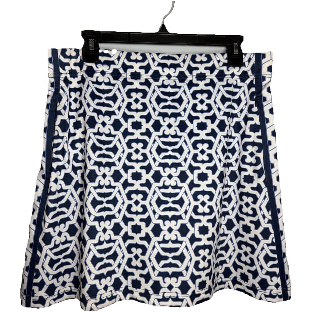 Gretchen Scott Skippy Skort Blue Rio Gio Golf Pickleball Tennis Medium Stretch